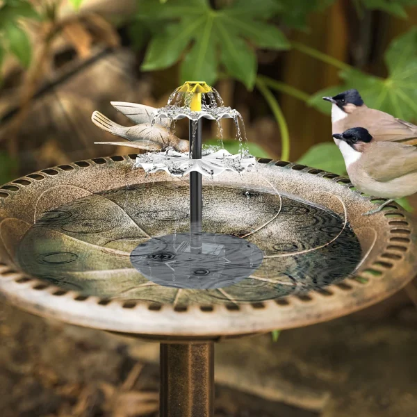 Solar Bird Bath